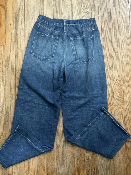 Rag & Bone Miramar Terry Straight Wide Leg Pant Size S - Picture 5 of 6